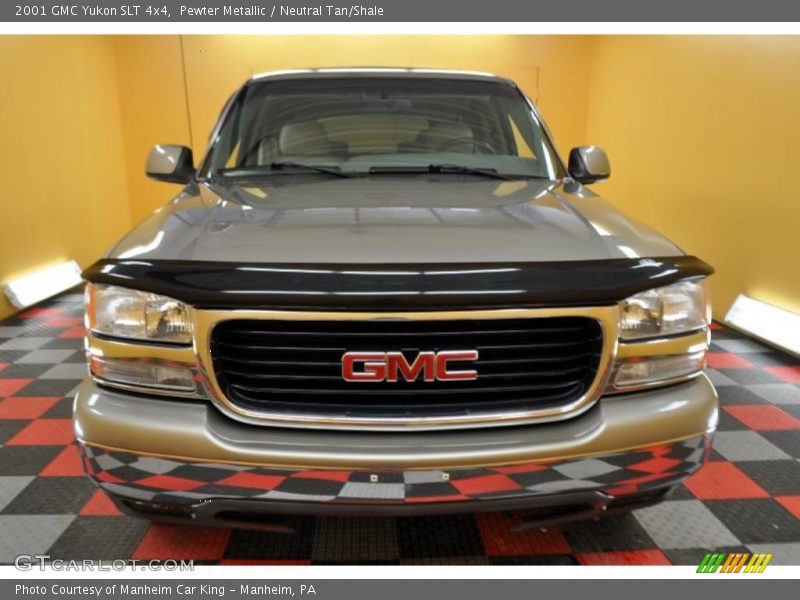 Pewter Metallic / Neutral Tan/Shale 2001 GMC Yukon SLT 4x4