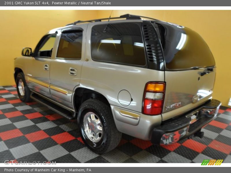 Pewter Metallic / Neutral Tan/Shale 2001 GMC Yukon SLT 4x4