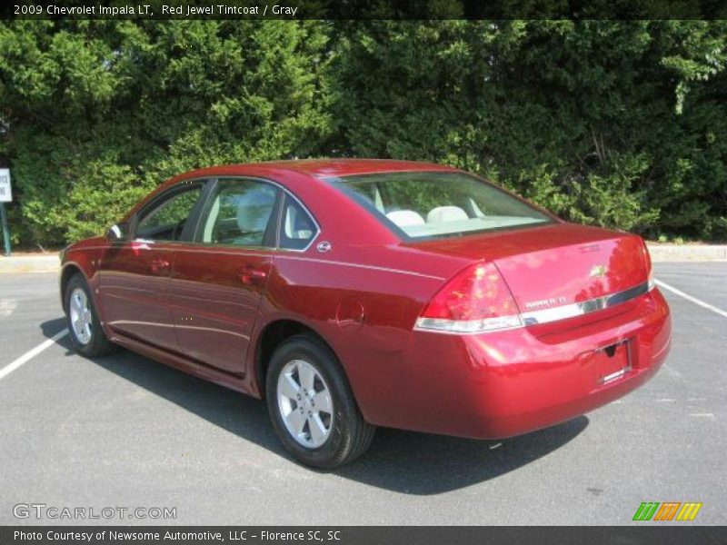 Red Jewel Tintcoat / Gray 2009 Chevrolet Impala LT