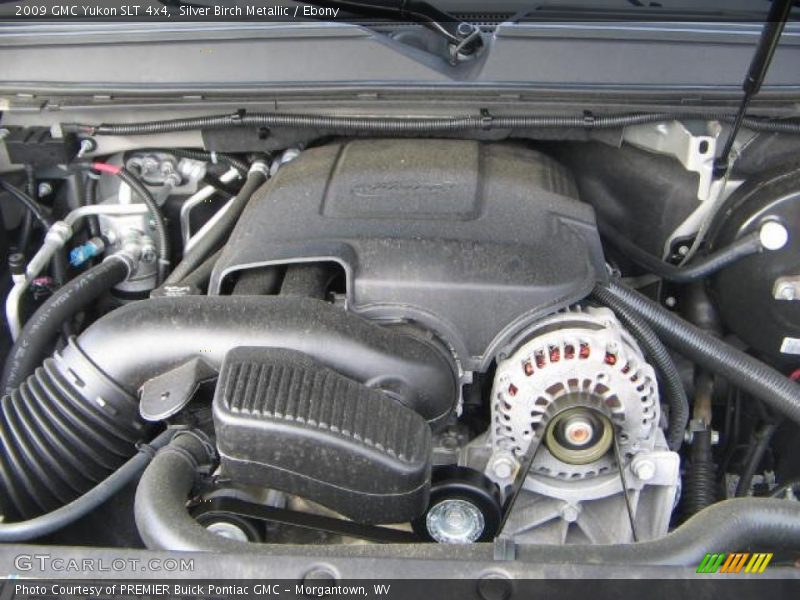 Silver Birch Metallic / Ebony 2009 GMC Yukon SLT 4x4
