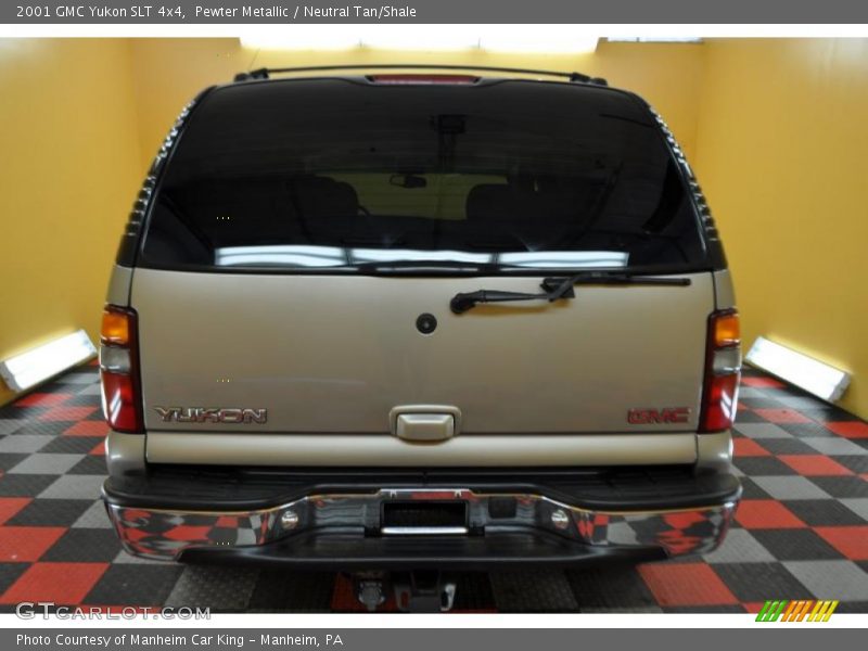 Pewter Metallic / Neutral Tan/Shale 2001 GMC Yukon SLT 4x4