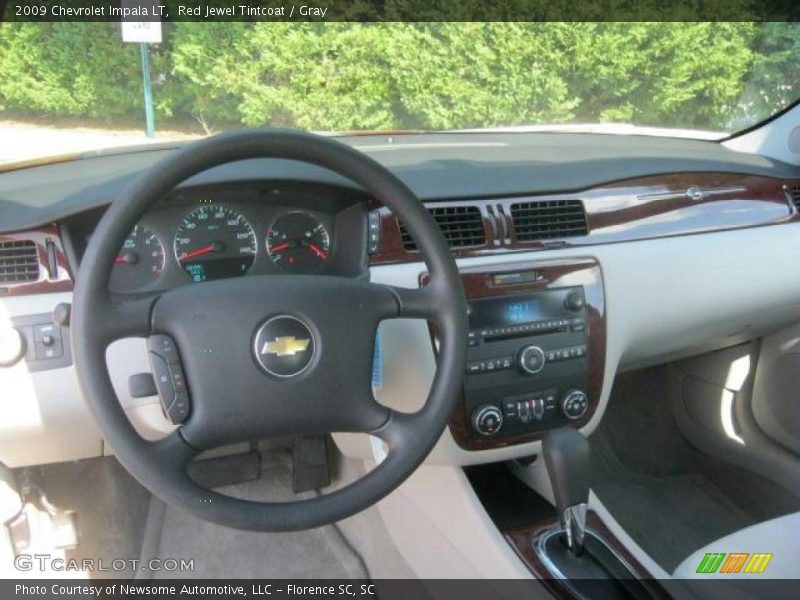 Red Jewel Tintcoat / Gray 2009 Chevrolet Impala LT