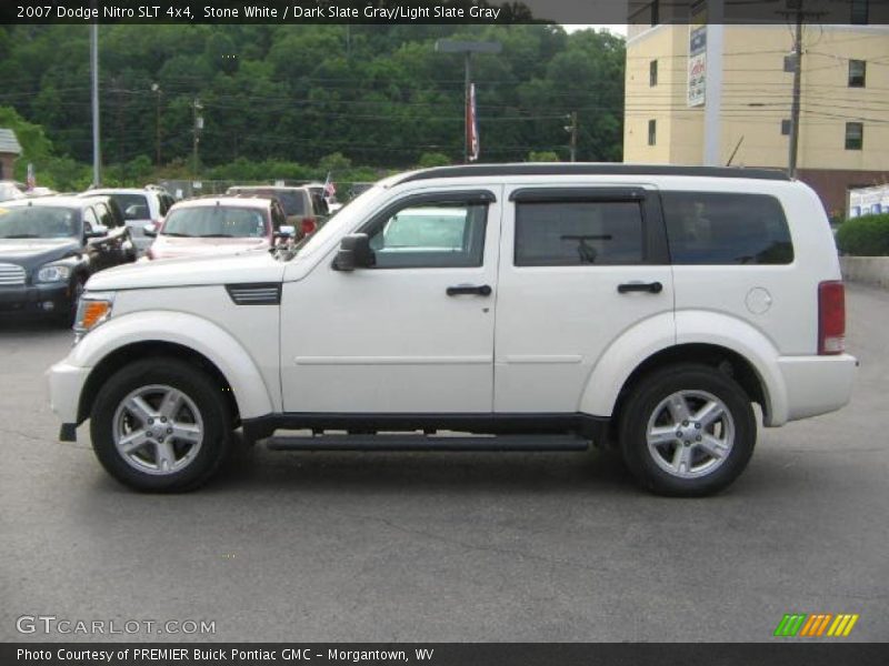 Stone White / Dark Slate Gray/Light Slate Gray 2007 Dodge Nitro SLT 4x4