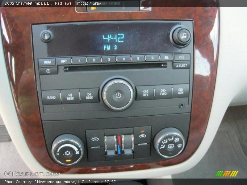 Red Jewel Tintcoat / Gray 2009 Chevrolet Impala LT