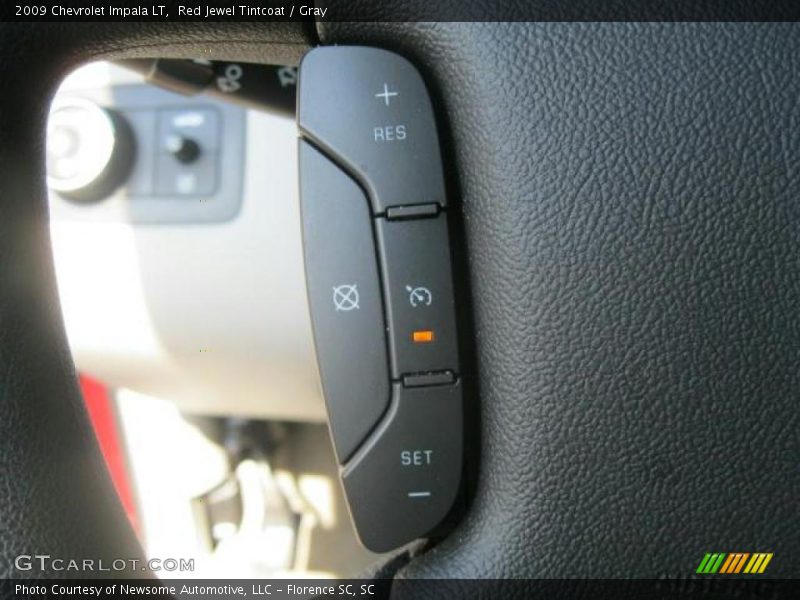 Red Jewel Tintcoat / Gray 2009 Chevrolet Impala LT