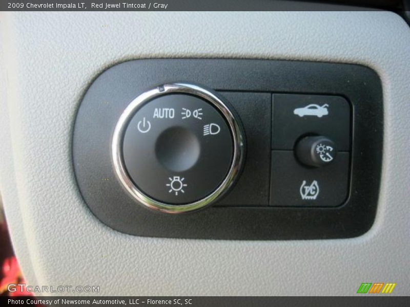Red Jewel Tintcoat / Gray 2009 Chevrolet Impala LT