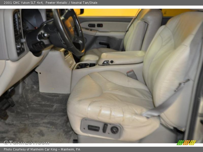 Pewter Metallic / Neutral Tan/Shale 2001 GMC Yukon SLT 4x4