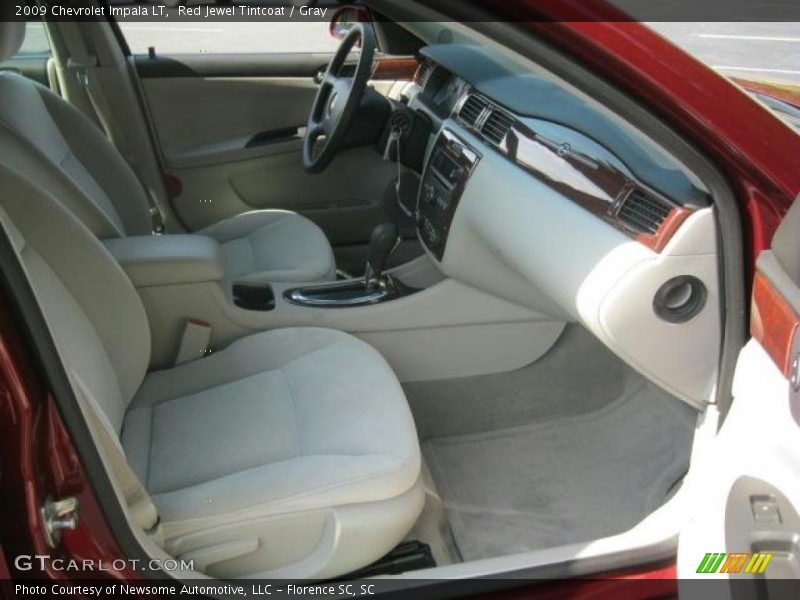 Red Jewel Tintcoat / Gray 2009 Chevrolet Impala LT
