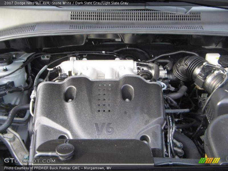 Stone White / Dark Slate Gray/Light Slate Gray 2007 Dodge Nitro SLT 4x4