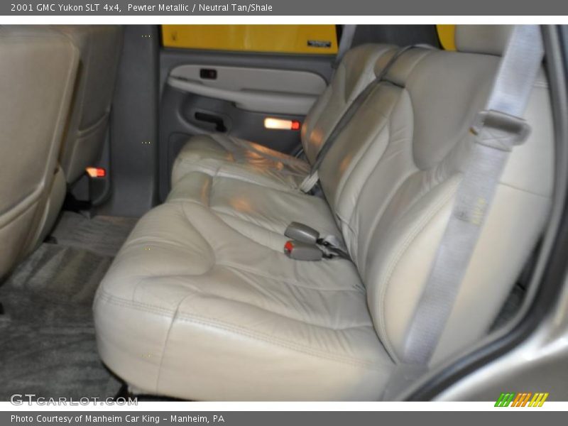 Pewter Metallic / Neutral Tan/Shale 2001 GMC Yukon SLT 4x4