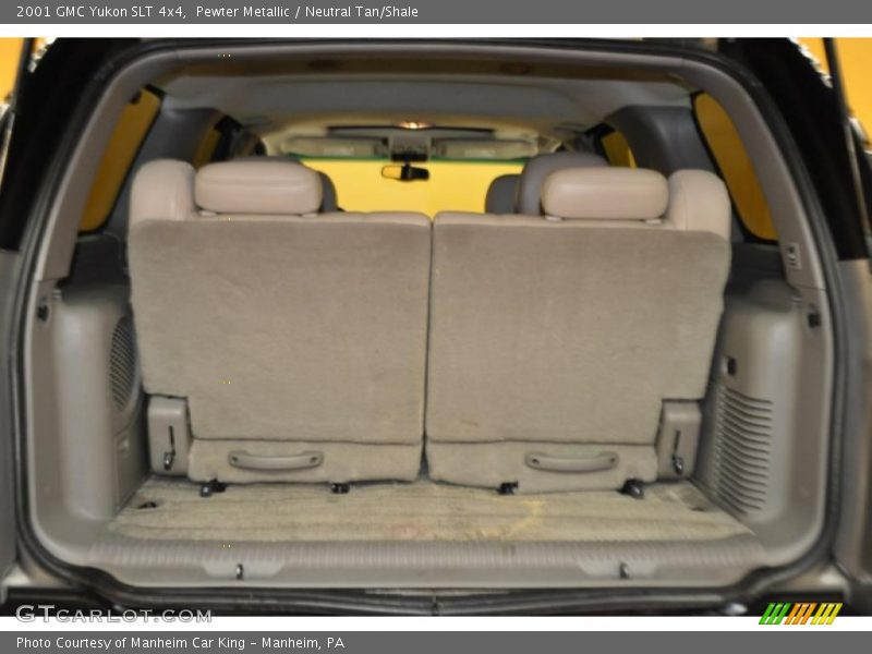 Pewter Metallic / Neutral Tan/Shale 2001 GMC Yukon SLT 4x4