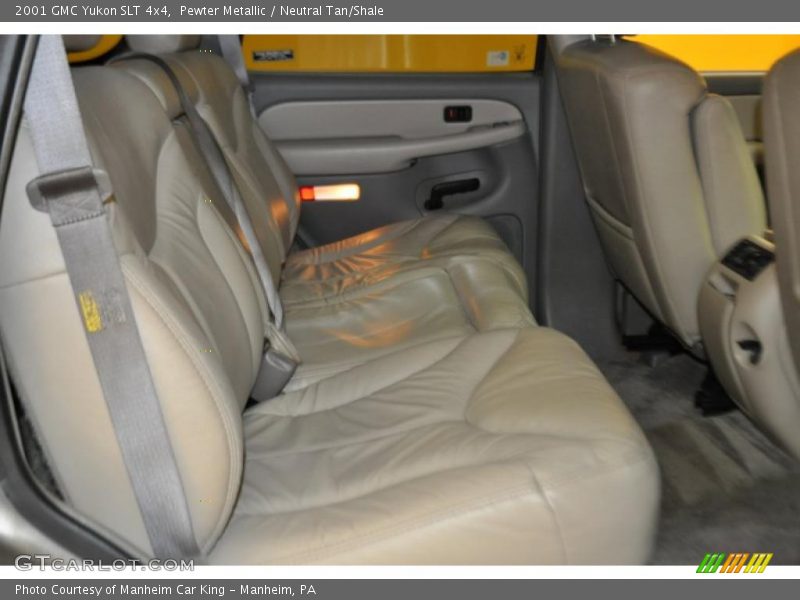 Pewter Metallic / Neutral Tan/Shale 2001 GMC Yukon SLT 4x4
