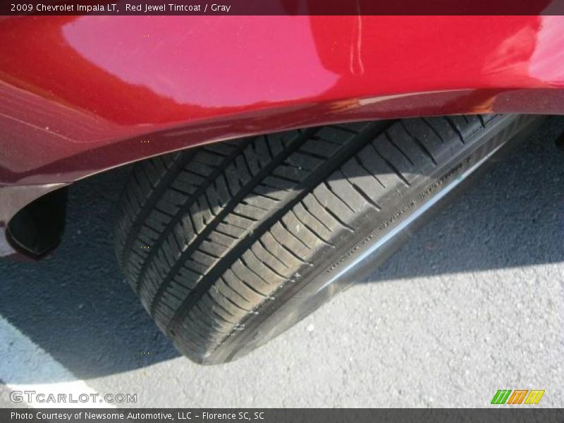 Red Jewel Tintcoat / Gray 2009 Chevrolet Impala LT
