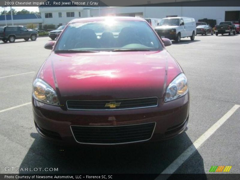 Red Jewel Tintcoat / Gray 2009 Chevrolet Impala LT