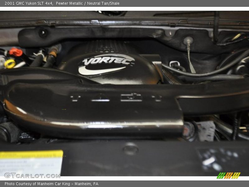Pewter Metallic / Neutral Tan/Shale 2001 GMC Yukon SLT 4x4