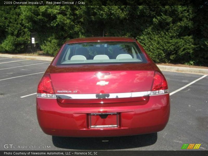 Red Jewel Tintcoat / Gray 2009 Chevrolet Impala LT