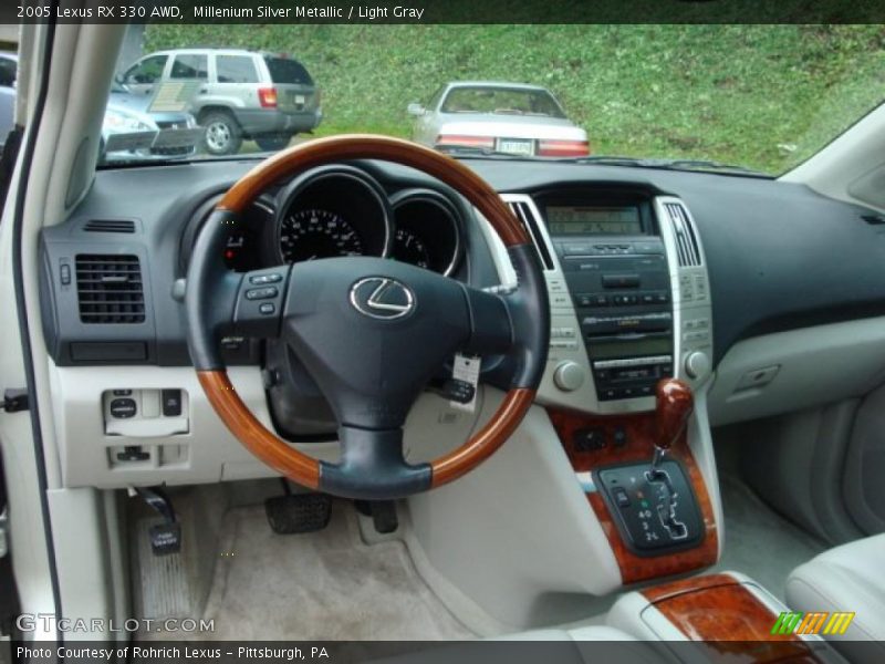 Millenium Silver Metallic / Light Gray 2005 Lexus RX 330 AWD