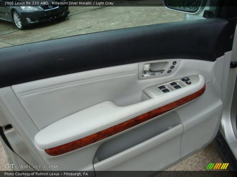Millenium Silver Metallic / Light Gray 2005 Lexus RX 330 AWD