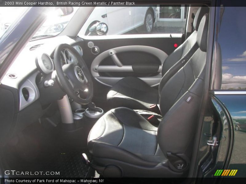 British Racing Green Metallic / Panther Black 2003 Mini Cooper Hardtop