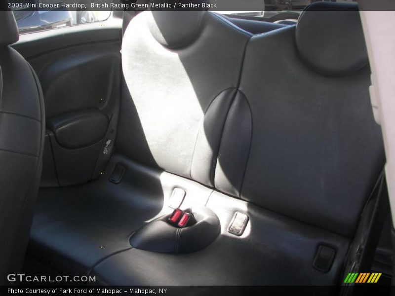 British Racing Green Metallic / Panther Black 2003 Mini Cooper Hardtop