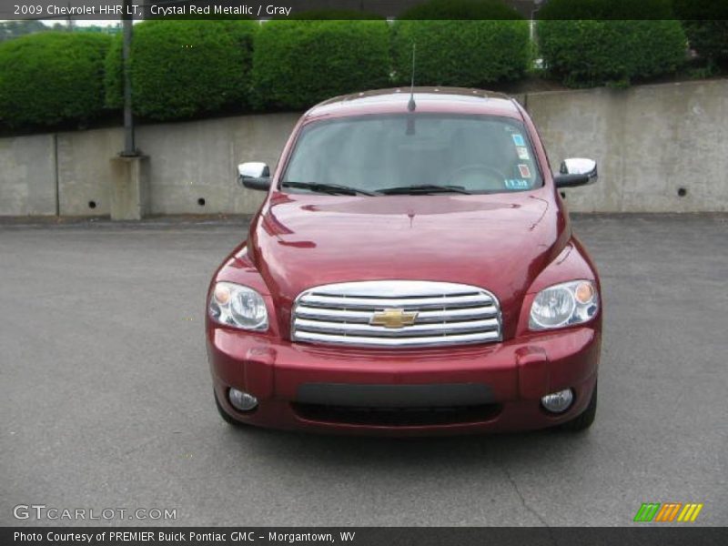 Crystal Red Metallic / Gray 2009 Chevrolet HHR LT