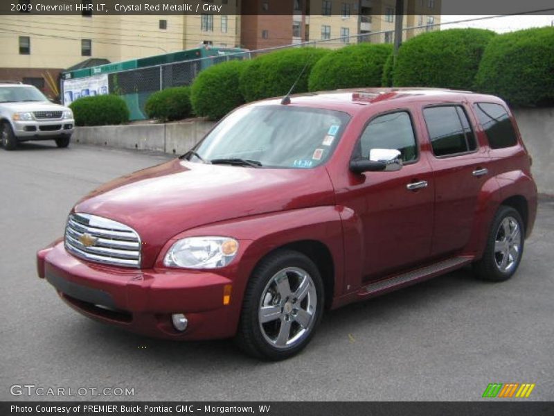 Crystal Red Metallic / Gray 2009 Chevrolet HHR LT