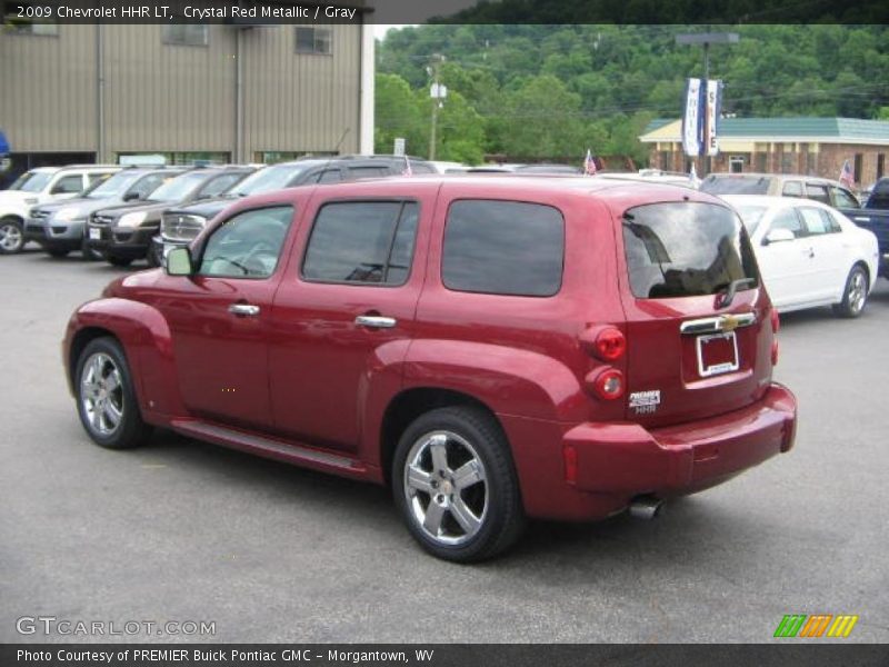 Crystal Red Metallic / Gray 2009 Chevrolet HHR LT