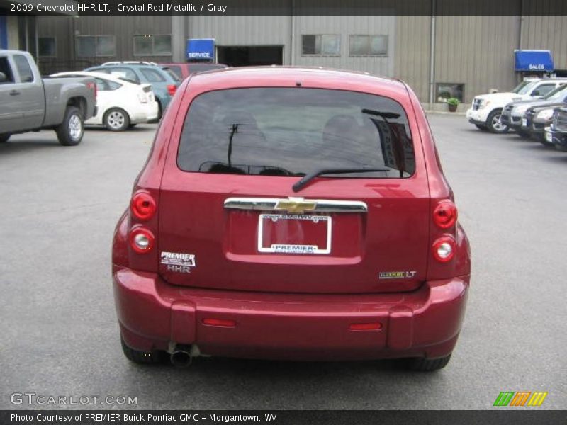 Crystal Red Metallic / Gray 2009 Chevrolet HHR LT