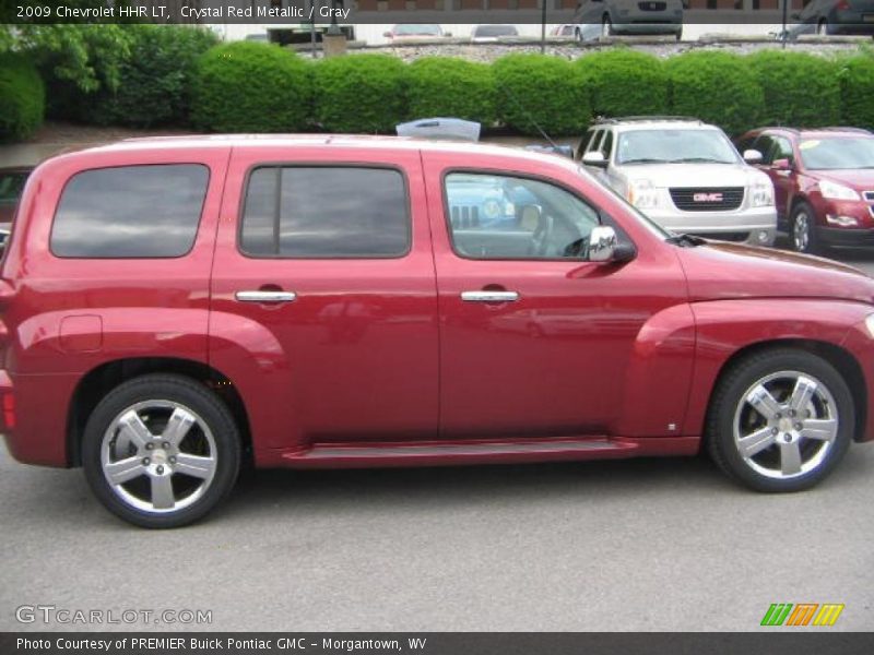 Crystal Red Metallic / Gray 2009 Chevrolet HHR LT