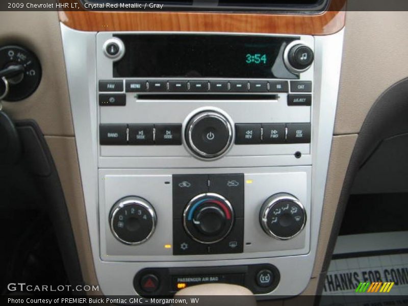 Crystal Red Metallic / Gray 2009 Chevrolet HHR LT