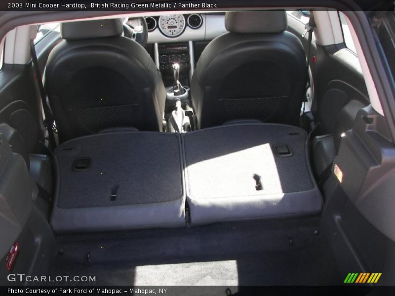 British Racing Green Metallic / Panther Black 2003 Mini Cooper Hardtop