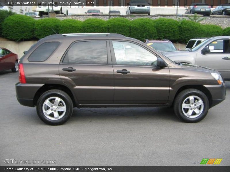 Smokey Brown / Beige 2010 Kia Sportage LX V6 4x4