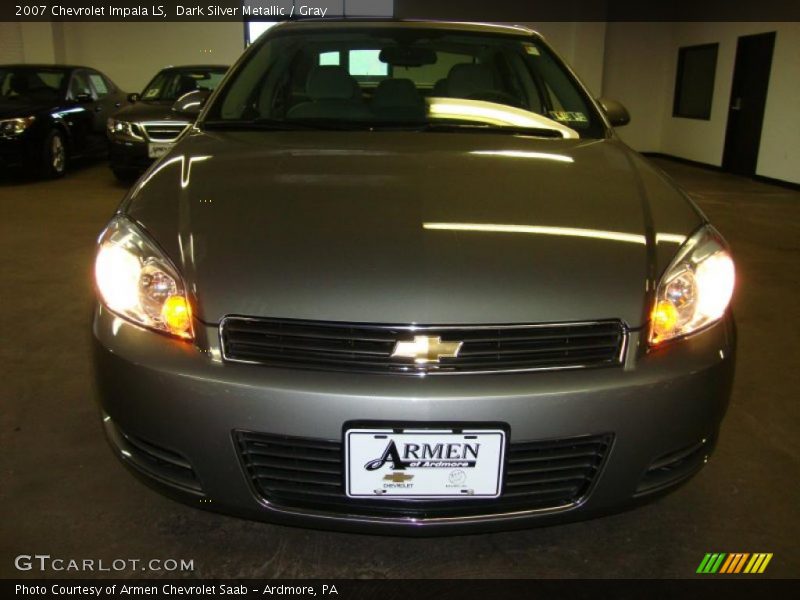 Dark Silver Metallic / Gray 2007 Chevrolet Impala LS