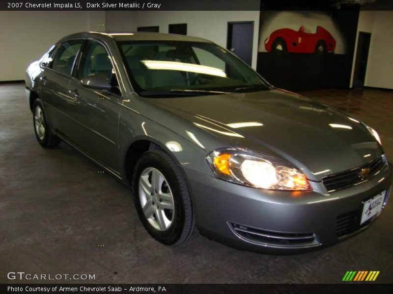 Dark Silver Metallic / Gray 2007 Chevrolet Impala LS