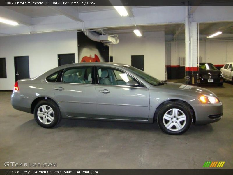Dark Silver Metallic / Gray 2007 Chevrolet Impala LS