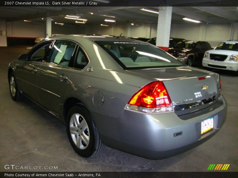 Dark Silver Metallic / Gray 2007 Chevrolet Impala LS