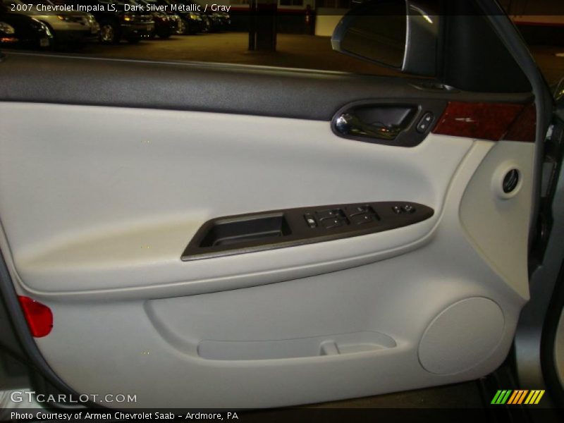 Dark Silver Metallic / Gray 2007 Chevrolet Impala LS