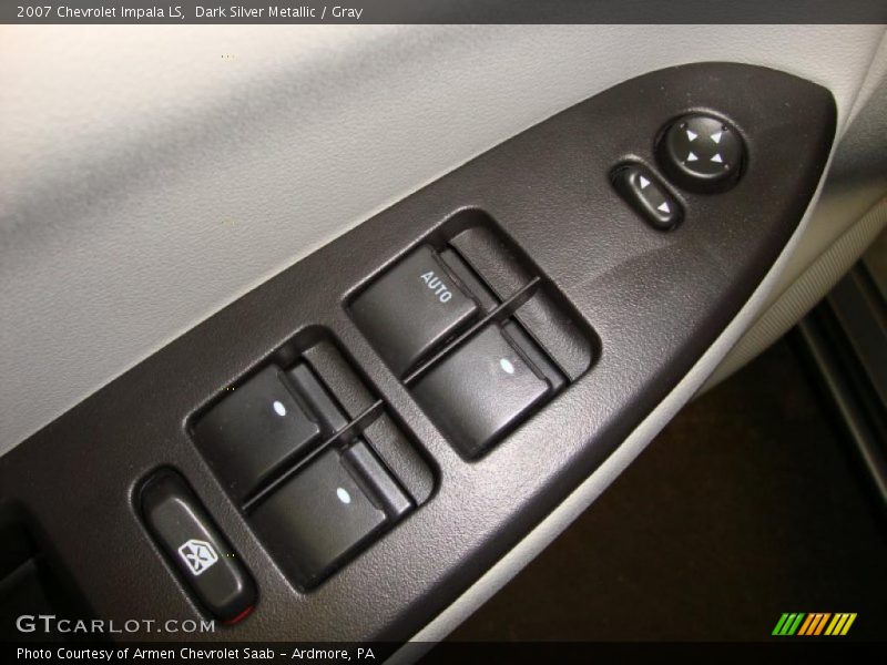 Dark Silver Metallic / Gray 2007 Chevrolet Impala LS