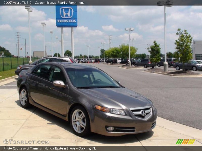 Carbon Bronze Pearl / Parchment 2007 Acura TL 3.2