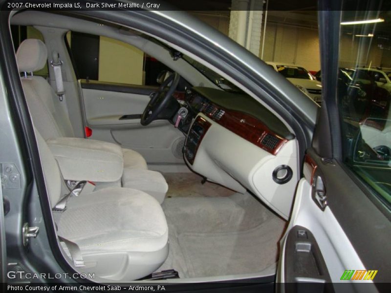Dark Silver Metallic / Gray 2007 Chevrolet Impala LS