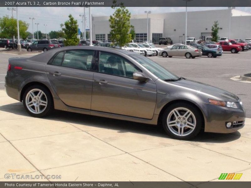Carbon Bronze Pearl / Parchment 2007 Acura TL 3.2