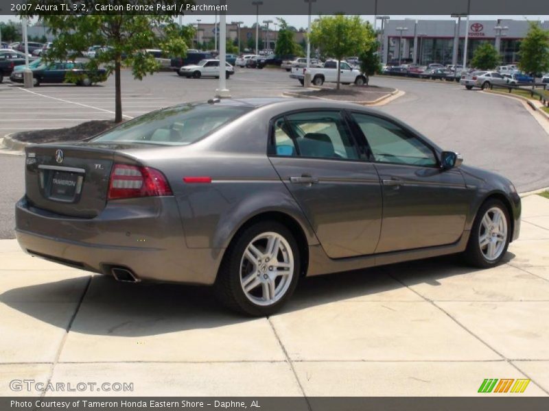 Carbon Bronze Pearl / Parchment 2007 Acura TL 3.2