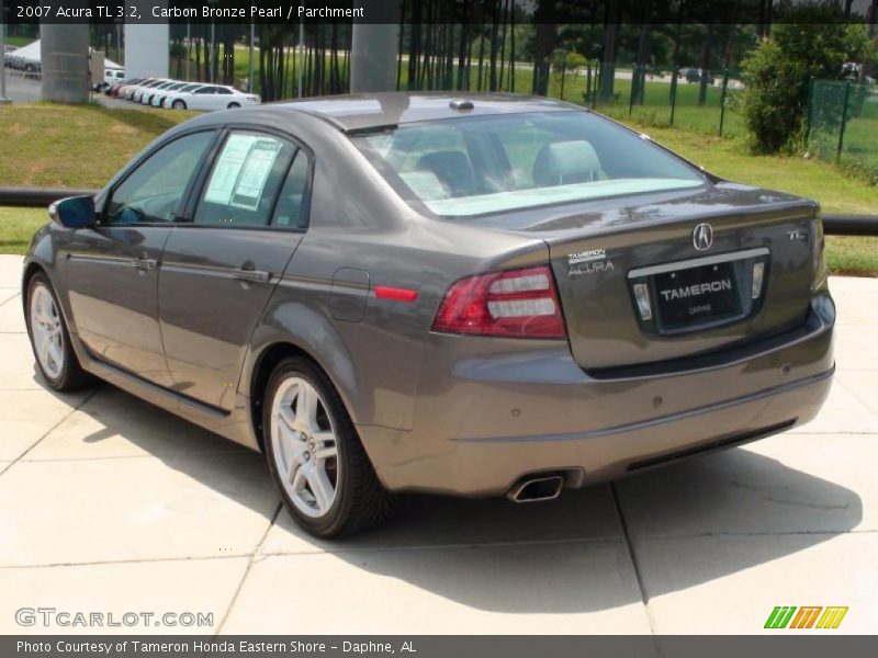 Carbon Bronze Pearl / Parchment 2007 Acura TL 3.2