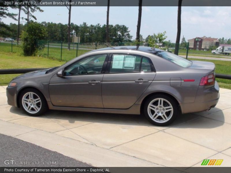 Carbon Bronze Pearl / Parchment 2007 Acura TL 3.2