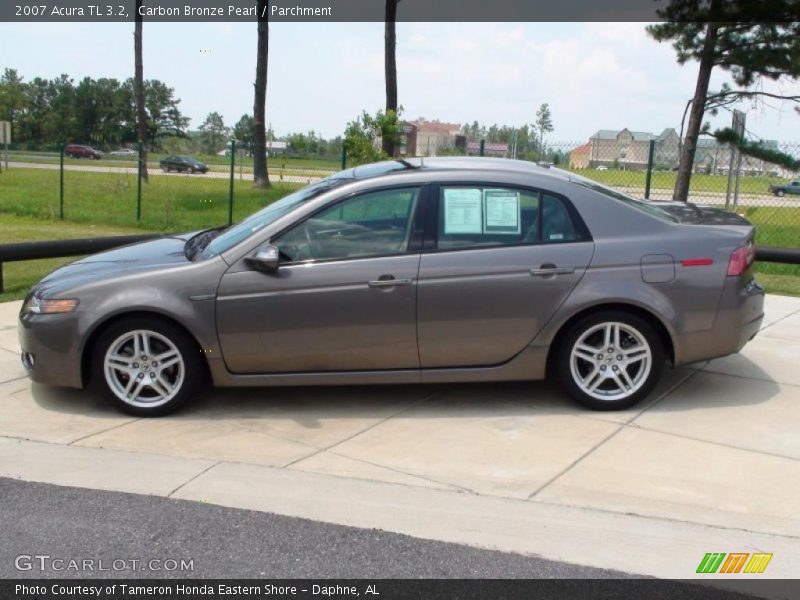 Carbon Bronze Pearl / Parchment 2007 Acura TL 3.2