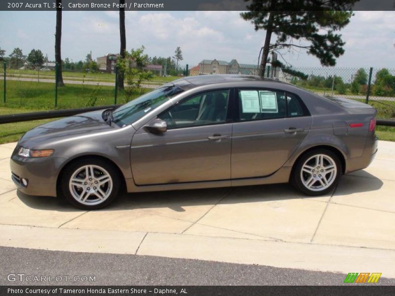 Carbon Bronze Pearl / Parchment 2007 Acura TL 3.2