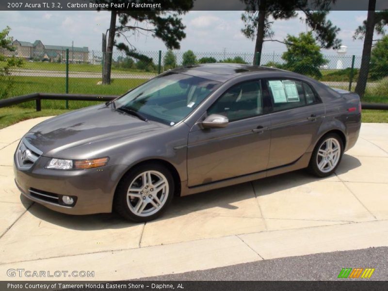 Carbon Bronze Pearl / Parchment 2007 Acura TL 3.2