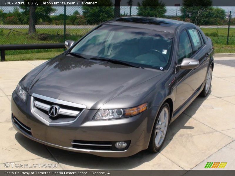 Carbon Bronze Pearl / Parchment 2007 Acura TL 3.2