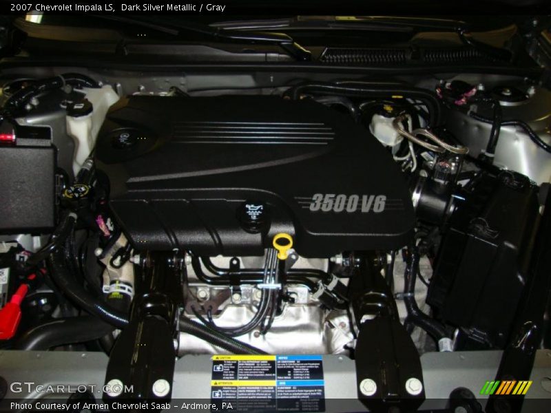 Dark Silver Metallic / Gray 2007 Chevrolet Impala LS