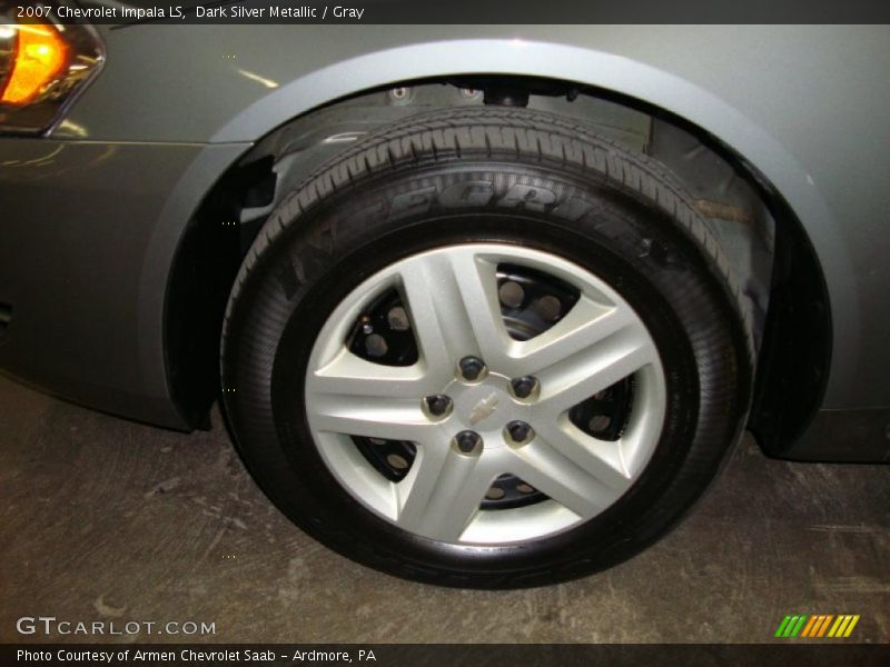 Dark Silver Metallic / Gray 2007 Chevrolet Impala LS